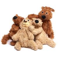 Wilko Dog Toy Fluffy Bears