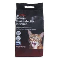 Wilko Best Cat Food Tuna Loin Selection in Sauce