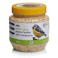 Wilko Wild Bird Butter with Peanut and Mealworm 350g