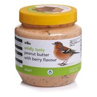 wilko wild bird butter with peanut and berry flavour 350g