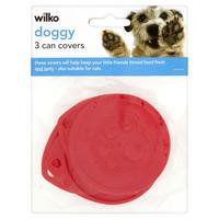 Wilko Dog Food Can Covers 3pk