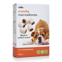 Wilko Dog Treats Marrowbone Rolls 500g