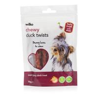 Wilko Dog Treats Duck Twists 70g