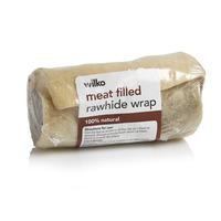 Wilko Dog Treat Meat Filled Rawhide Wrap