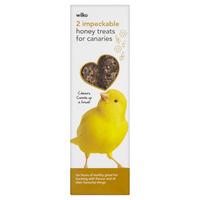 Wilko Canary Treats Honey 2pk