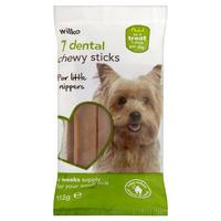 Wilko Dog Treats Dental Sticks 7pk
