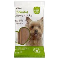 wilko dog treats dental sticks 7pk