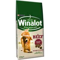 Winalot Dry Dog Food Beef and Vegetables 2.5kg