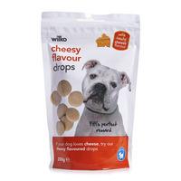 Wilko Dog Treat Cheesy Drops 200g