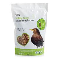 Wilko Wild Bird Mealworm 500g