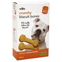 Wilko Dog Treats Crunchy Biscuit Bones 650g