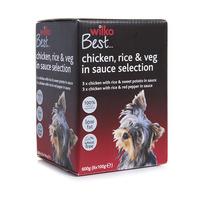 Wilko Best Dog Food Chicken Selection in Sauce