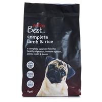 Wilko Best Complete Dry Dog Food Lamb and Rice 2kg