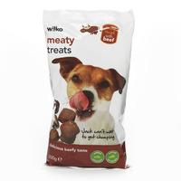 wilko dog treats with beef 200g