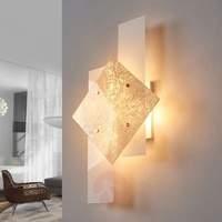 With gold leaf décor - wall light Bandiera 63 cm