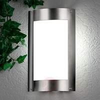 Wiano Stainless Exterior Wall Lamp excl Sensor