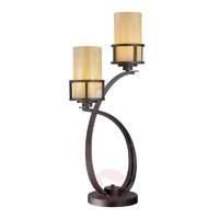 With onyx lampshades - table lamp Kyle