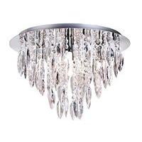 Willazzo 5 Light Round Chandelier Flush Ceiling Light