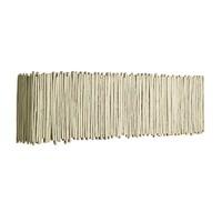 wil3033le willow 1 light wall washer in old ivory width 1040mm