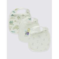 Winnie the Pooh 3 Pack Pure Cotton Baby Bibs