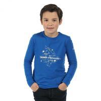 wilder long sleeve t shirt oxford blue