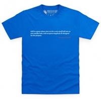 Winston Churchill Quote T Shirt