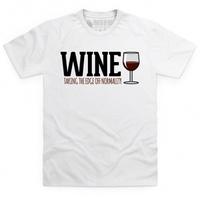 wine t shirt