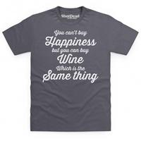 Wine Happiness T Shirt