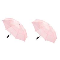 Windproof Umbrella (Buy 1, Get 1 FREE!), Pink x 2