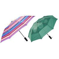 Windproof Umbrella (Buy 1, Get 1 FREE!), Multi Orange Purple and Green
