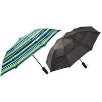 Windproof Umbrella (Buy 1, Get 1 FREE!), Multi Blue Green and Black