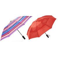 Windproof Umbrella (Buy 1, Get 1 FREE!), Multi Orange Purple and Red