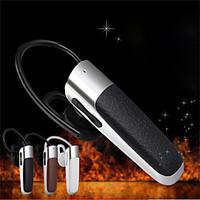 Wireless Bluetooth V4.0 Headset EarHook Style Stereo Earphone with Mic for iPhone Samsung CellPhone Tablet PC