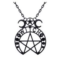 Witch Moon Gothic Pendant