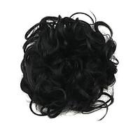 Wig Black 6CM High-Temperature Wire Hair Circle Colour 2