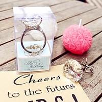 With This Ring Engagement Ring Keychain in Gift Box Wedding Favors