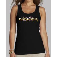 without sleeves girl - logo nuklear (black)