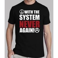 With The System Never Again!