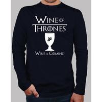 wine of thrones - black - long