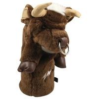 winning edge sergio garcia brown bull golf headcover