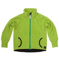 wind fleece jacket green quality kids boys girls