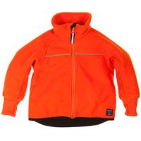 wind fleece jacket orange quality kids boys girls