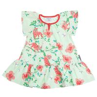 wild cat baby dress green quality kids boys girls