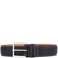 Wide Jeans Belt - Black