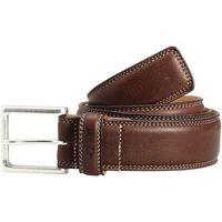 Wide Jeans Belt - Dark Brown