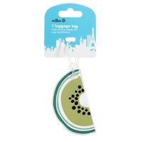 Wilko Luggage Tag Strawberry Kiwi