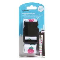 wilko luggage strap fruits