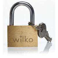 Wilko Padlock Brass 25mm