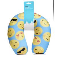 Wilko Travel Pillow Super Soft Emoji