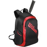 wilson tour badminton backpack blackred